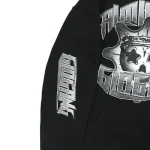 Almighty Glo Gang Skull Hoodie Black