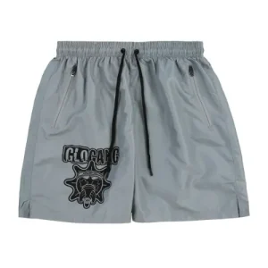 Glo Gang Almighty II Logo Grey Trunks