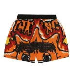 Glo Gang Almighty Sun Flames Black Trunks