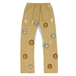 Glo Gang Flare Tan Pants