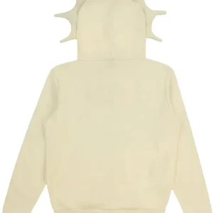 Glo Gang Hoodie Full Zip Beige