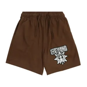 Glo Gang Sun Font Red Shorts