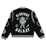 Glorious Galaxy Varsity Jacket (Turquoise)