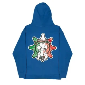 Glory Boyz Italy Blue Hoodie