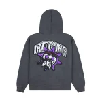 Glory Boyz Zip Up Hoodie (Faded Blue)