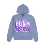 Glory Boyz Zip Up Hoodie (Black)