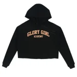 Glory Girl Academy Crop Black Hoodie