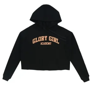 Glory Girl Academy Crop Black Hoodie