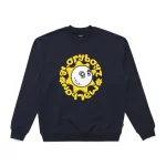 Malbon X Gloryboyz Crewneck (Navy)