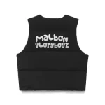 Malbon X Gloryboyz Puffer Black Vest