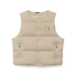 Malbon X Gloryboyz Puffer Black Vest