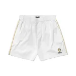 Malbon X Gloryboyz Scooter White Short