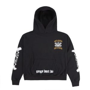 Ed Hardy X Glo Gang Glo Dagger Full Zip Hoodie