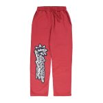 Glo Gang Records Straight Leg Sweatpants Black