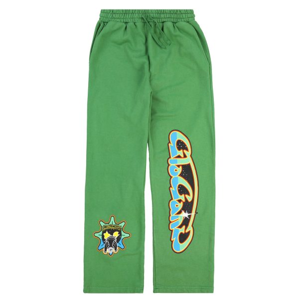 Glo Galaxy Straight Leg Sweatpants (Vintage Blue)