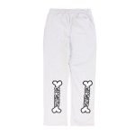 Gangs Don’t Die Bones Straight Leg Sweatpants (Heather Grey)