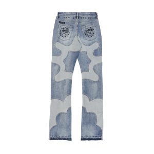 Glo Gang Multi Denim Flare